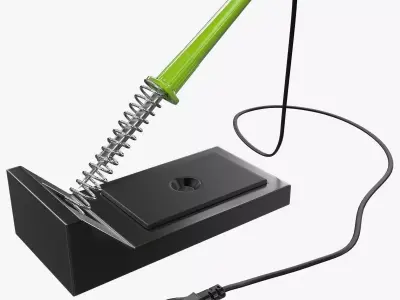 Soldering Iron 3D model