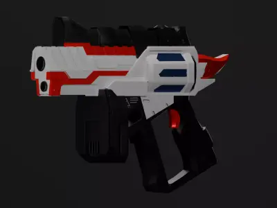 Kamen Rider Geats Magnum Shooter 3D Low-poly 3D model
