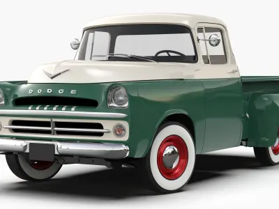 Dodge D100 1957 3D model