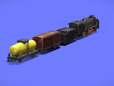 80s FERRORAMA XP200 - CARS ONLY - 3D SCAN 3D print model