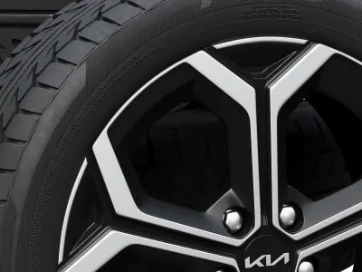 Kia wheels 3D model
