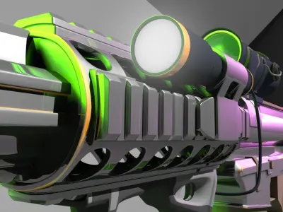 Advance Rifle Patrol 3D model