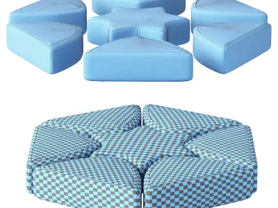Star Sofa 3D model