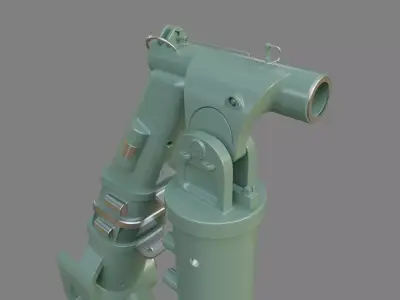 Kinetic Piston Unit 3D model