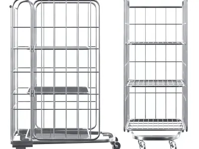 Cart for loading 3D model