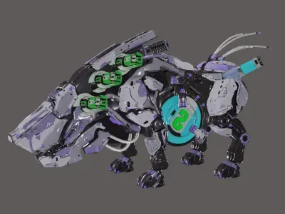 Cyber Dog Horizon zero dawn  3D model
