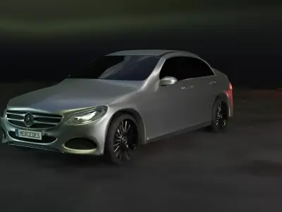 Mercedes C-Class 2014 Free 3D model
