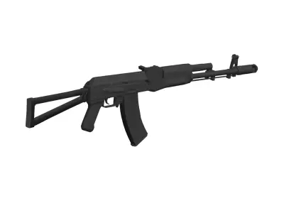 Kalashnikov AKS-74N 3D model