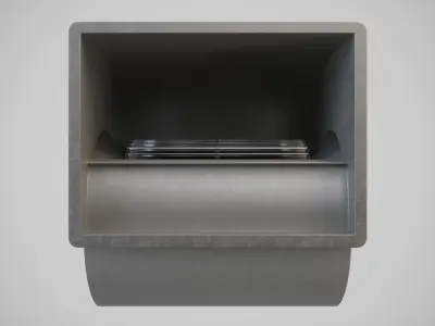 Centrifugal Blower Fan 3D model