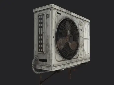 Air Conditioner Outdoor Unit Free 3D model