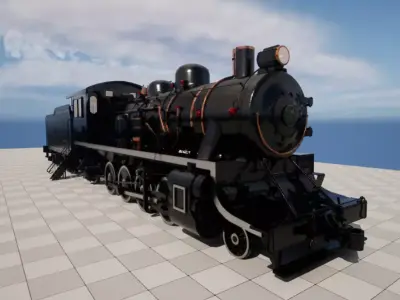 Train 3D model 3