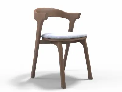 Modern Dining Table Low-poly 3D model