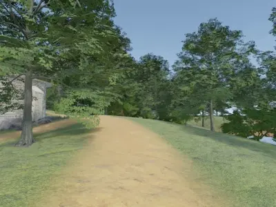 Island Village 3D model purchase