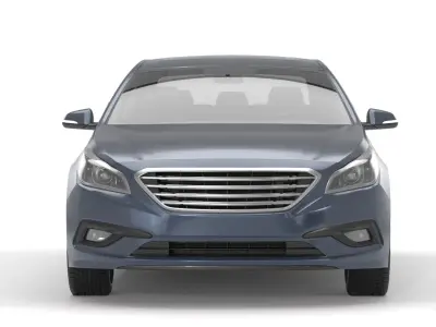 Generic Sedan 01 3D model
