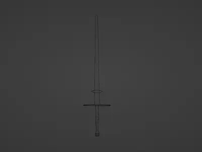 Spadone Sword 3D model