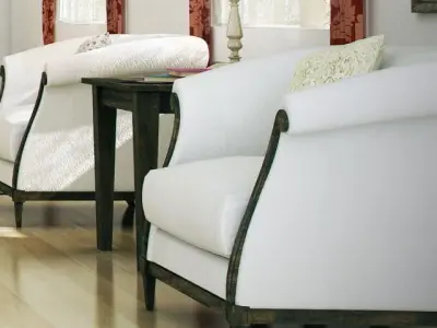 Arm chair-1 3D model