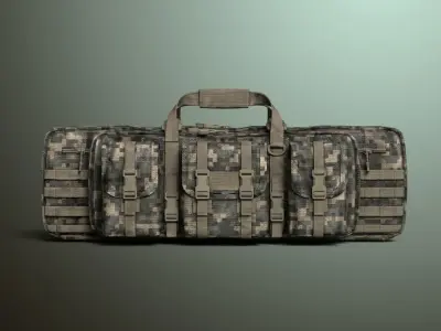 Military Rifle Case Free 3D model