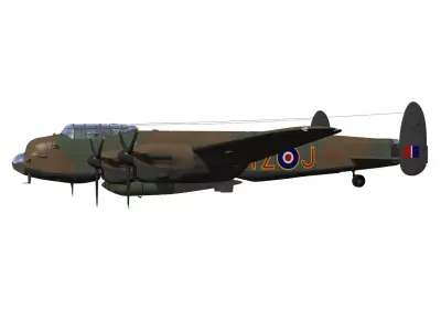 avro lancaster B-i special grandslam 3D model