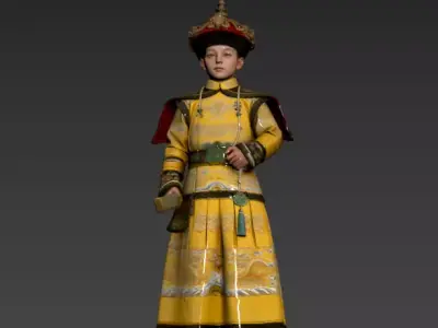 61- East - Crown Prince of the Qing Dynasty 3D model