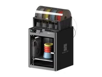 Bambu Lab P1S Combo High Detail 3D model