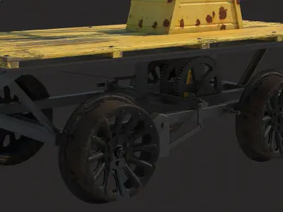Pump Trolley 3D model