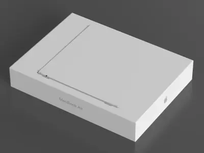 Apple MacBook Air Packaging Box 3D model