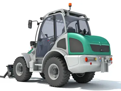 Wheel Loader 3D model