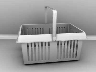 Shopping Basket  3D model