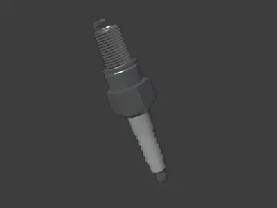 3d model sparkplug screw 3D model
