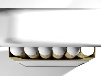 Cigarette box of cigarettes 3D model