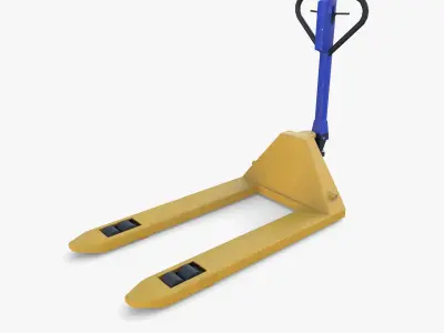 Pallet Jack V1 Low-poly 3D model