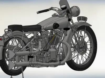 Royal Enfield 3D model