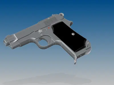 Beretta 1934 3D model