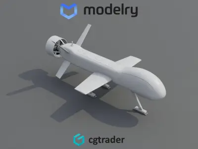 Military USV 3D model from CGTrader - Textured