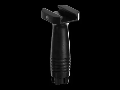 AAA AM-5 Vertical Grip Game Ready PBR Low-poly 3D model