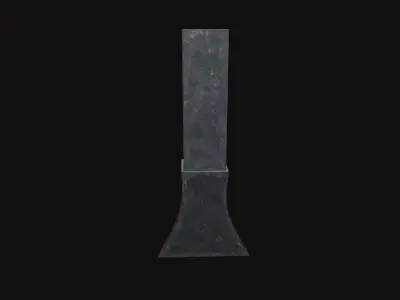 Medieval Pritchel Low-poly 3D model