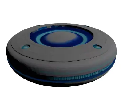 Futuristic SciFi Core Device 3D model