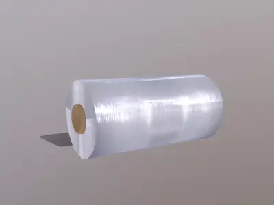 Roll film 200X200X400 Low-poly 3D model