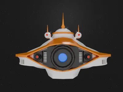 Spaceship no1 3D model