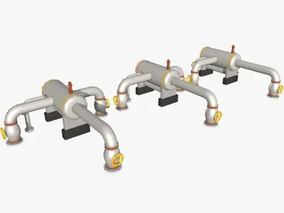 Industrial Storage Equipment 3D model