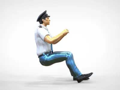 N2 Truck or Bus Driver 3D print model