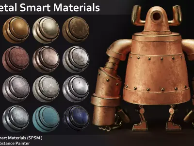 55 Metal Smart Materials Vol2 Texture