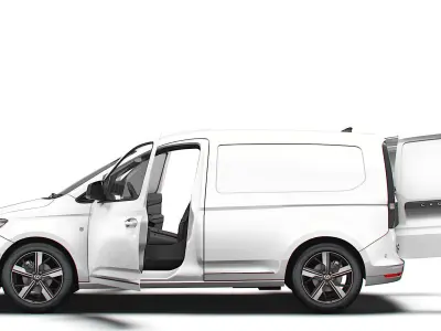 VW Caddy Cargo SWB HQ Interior 2025 3D model