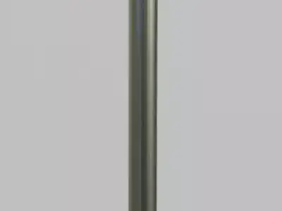 Small set of maces Low-poly 3D model