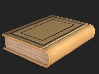 Generic Book Free low-poly 3D model