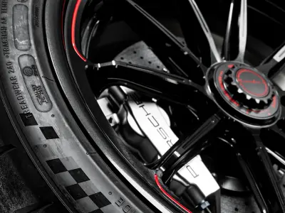 MICHELIN Pilot Sport CUP 2 285 30 ZR20 3D model