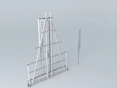 Serra Panel Esquadrejadora 3D model