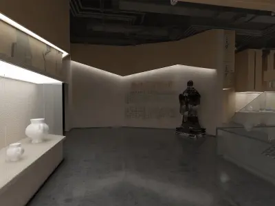 Museum 1 3D model purchase