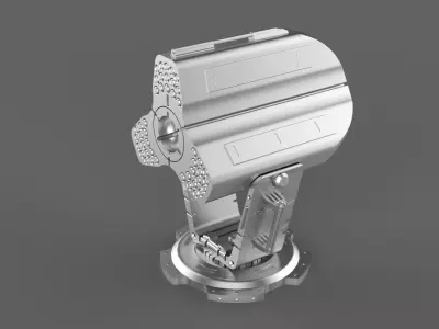 Mech device laser  3D model