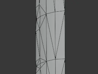 Shortsword Bronze Low-poly 3D model